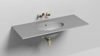 Встраиваемая раковина Salini Marea 12 S-Stone 1101209MRF 55см RAL полностью